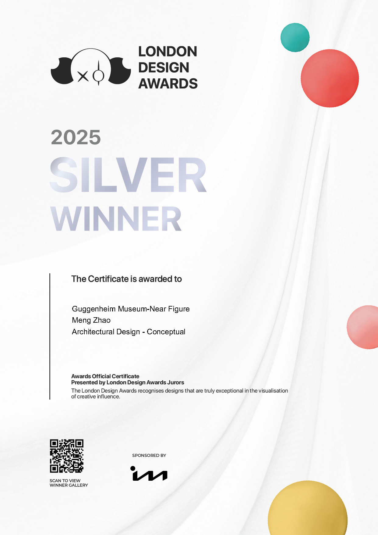 2025 London Silver Near Figure